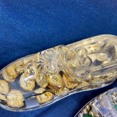 Misc Glass and Acrylic Shoes