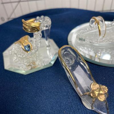 Misc Glass and Acrylic Shoes