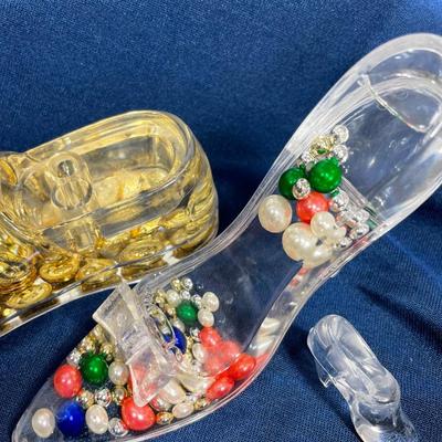 Misc Glass and Acrylic Shoes