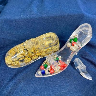 Misc Glass and Acrylic Shoes