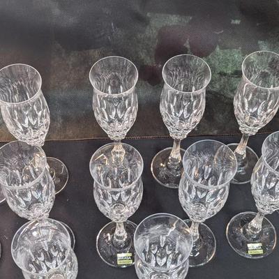 Mikasa Normandy Champagne Flutes - Lot of 14