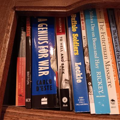 MAINLY BOOKS WITH MILITARY & WAR SUBJECT