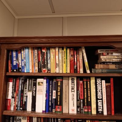 MAINLY BOOKS WITH MILITARY & WAR SUBJECT