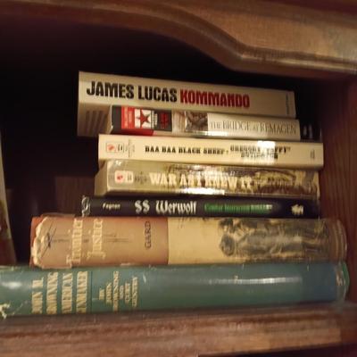 MAINLY BOOKS WITH MILITARY & WAR SUBJECT
