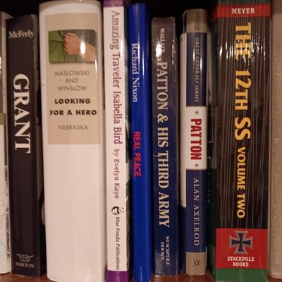 MAINLY BOOKS WITH MILITARY & WAR SUBJECT