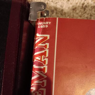 '58, '59 & '61 "THE AMERICAN RIFLEMAN" MONTHLY MAGAZINE IN A NICE BINDER