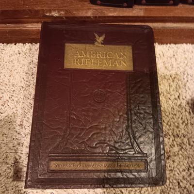 '58, '59 & '61 "THE AMERICAN RIFLEMAN" MONTHLY MAGAZINE IN A NICE BINDER