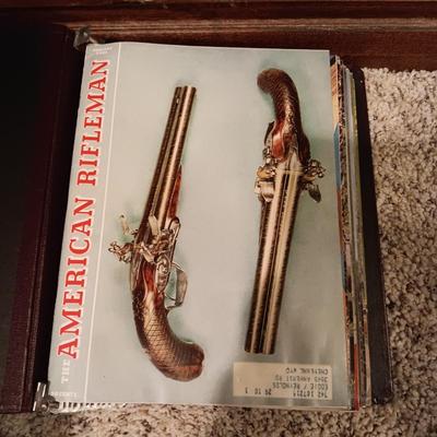 '58, '59 & '61 "THE AMERICAN RIFLEMAN" MONTHLY MAGAZINE IN A NICE BINDER