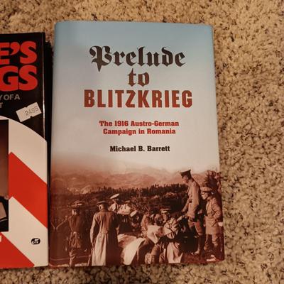 5 NONFICTION MILITARY/WAR BOOKS
