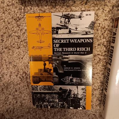 4 MILITARY/WAR BOOKS