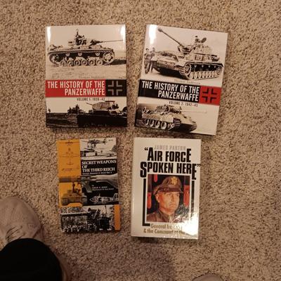 4 MILITARY/WAR BOOKS