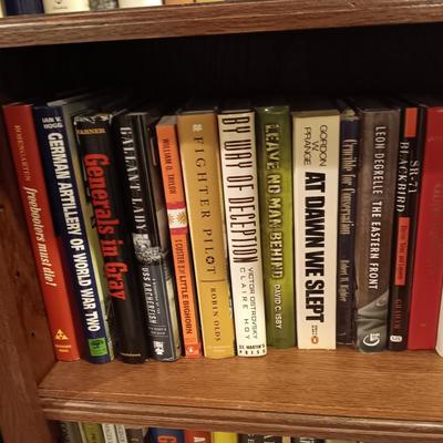 MAINLY BOOKS ON MILITARY AND WAR