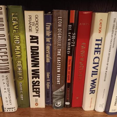 MAINLY BOOKS ON MILITARY AND WAR