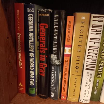 MAINLY BOOKS ON MILITARY AND WAR