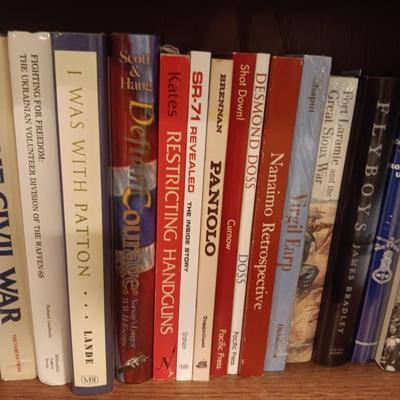 MAINLY BOOKS ON MILITARY AND WAR