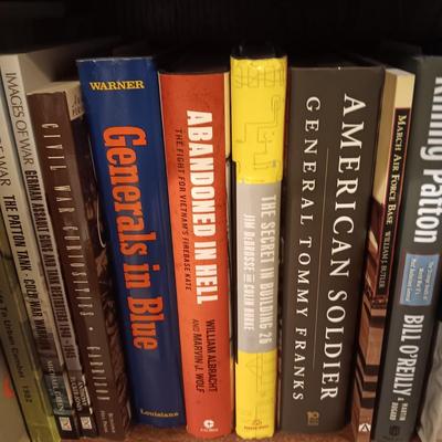 YOU GUESSED IT! BOOKS ON MILITARY AND WARS