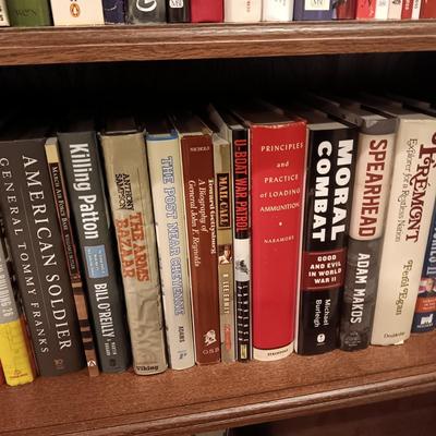 YOU GUESSED IT! BOOKS ON MILITARY AND WARS