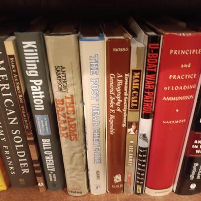 YOU GUESSED IT! BOOKS ON MILITARY AND WARS