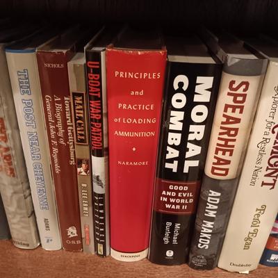 YOU GUESSED IT! BOOKS ON MILITARY AND WARS