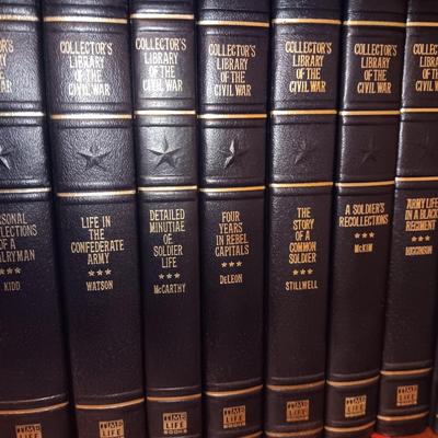 A COMPLETE SET OF "COLLECTOR'S LIBRARY OF THE CIVIL WAR"