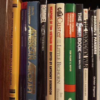 MAINLY BOOKS ON MILITARY AND WARS
