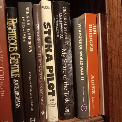 MAINLY BOOKS ON MILITARY AND WARS