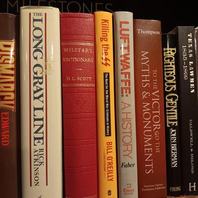 MAINLY BOOKS ON MILITARY AND WARS
