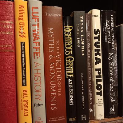 MAINLY BOOKS ON MILITARY AND WARS