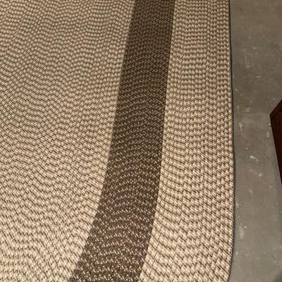 LARGE, CLEAN BRAIDED AREA RUG