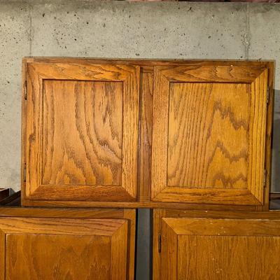 COMPLETE SET OF KITCHEN CABINETS