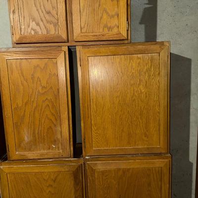 COMPLETE SET OF KITCHEN CABINETS