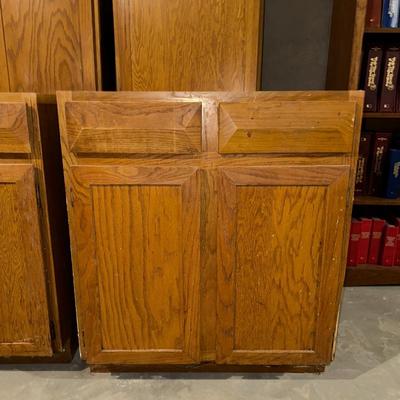COMPLETE SET OF KITCHEN CABINETS