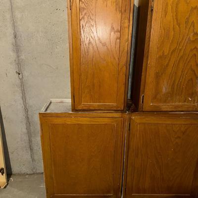 COMPLETE SET OF KITCHEN CABINETS