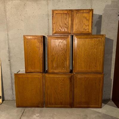 COMPLETE SET OF KITCHEN CABINETS