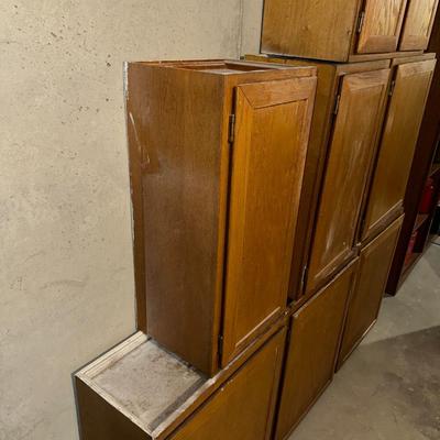 COMPLETE SET OF KITCHEN CABINETS