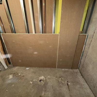 3 FULL SHEETS OF GREEN BOARD SHEETROCK W/MOLD GUARD