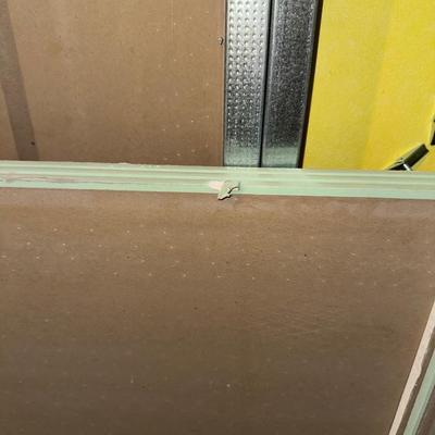 3 FULL SHEETS OF GREEN BOARD SHEETROCK W/MOLD GUARD