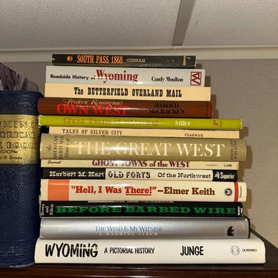 MAINLY BOOKS ABOUT WYOMING