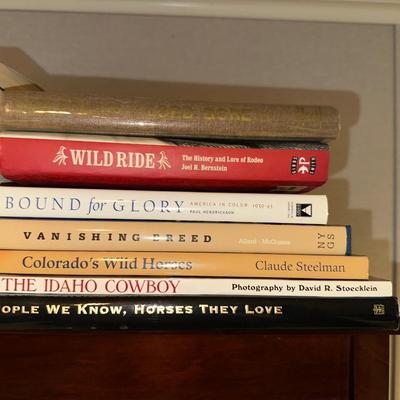 BOOKS ON COWBOYS, COWGIRLS AND THE GREAT WEST