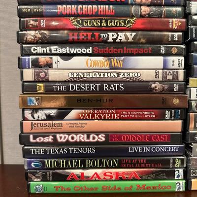 MANY MORE MOVIES ON DVD