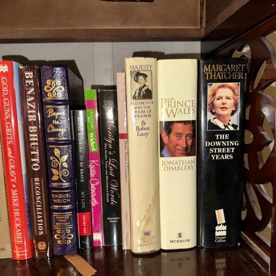 BOOKS ON CELEBRITIES AND POWERFUL PEOPLE