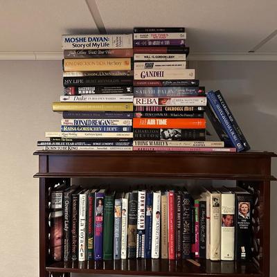 BOOKS ON CELEBRITIES AND POWERFUL PEOPLE