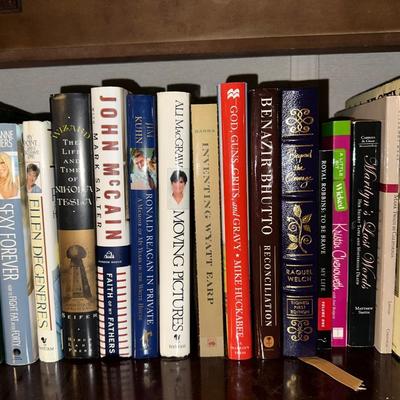 BOOKS ON CELEBRITIES AND POWERFUL PEOPLE