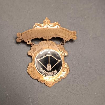 "PAST FOREMAN YEOMEN" 14K PIN