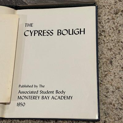 CYPRESS BOUGH AND WYO YEAR BOOKS