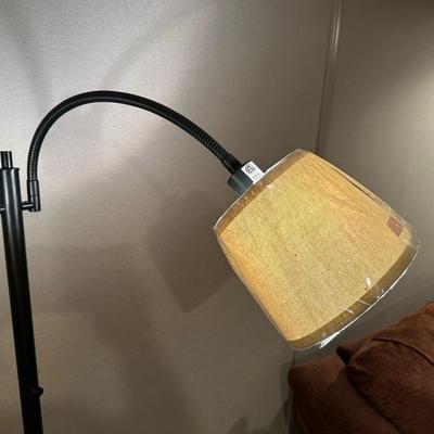 3 WAY DOUBLE GOOSENECK FLOOR LAMP