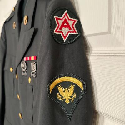 1960'S US ARMY SGT COMMAND MAJOR CLASS A UNIFORM