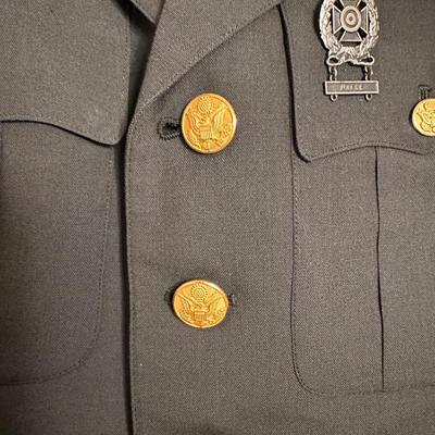 1960'S US ARMY SGT COMMAND MAJOR CLASS A UNIFORM