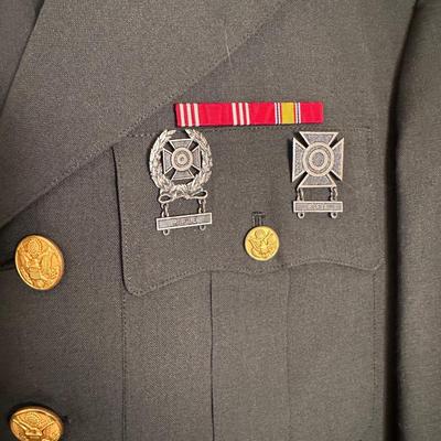1960'S US ARMY SGT COMMAND MAJOR CLASS A UNIFORM