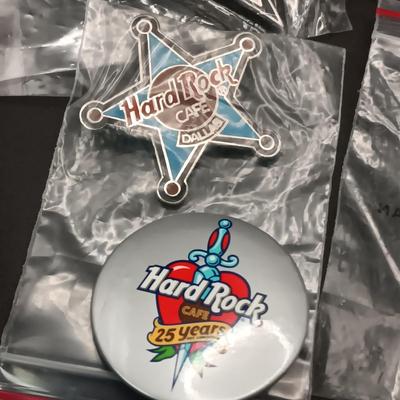 HARD ROCK CAFE PINS FROM VARIOUS PLACES